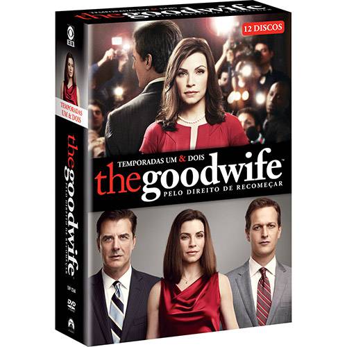 Box DVD The Good Wife - Pelo Direito de Recomeçar: 1ª e 2ª Temporada