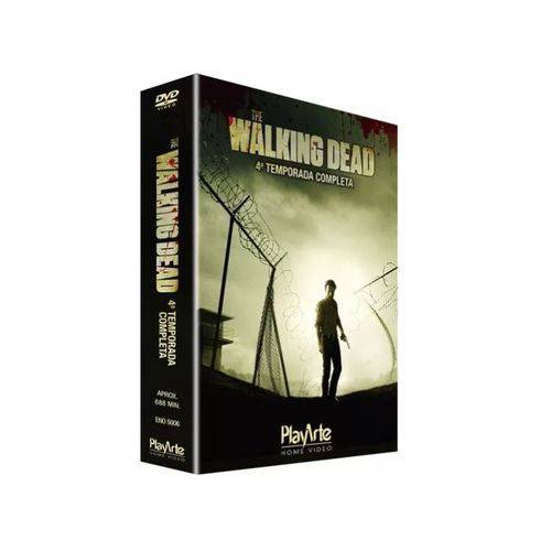 Box Dvd The Walking Dead 4 Temporada 5 Discos