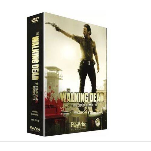 Box Dvd The Walking Dead 3 Temporada 5 Discos