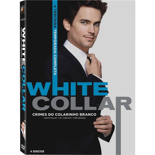 Box DVD White Collar: Crimes do Colarinho Branco - 3ª Temporada (4 DVDs)