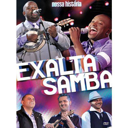 Box Exaltasamba - Nossa História 3 Cds + DVD