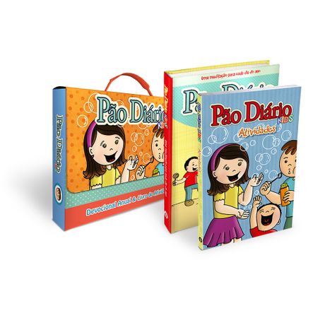 Box Pão Diário Kids + Livro de Atividades