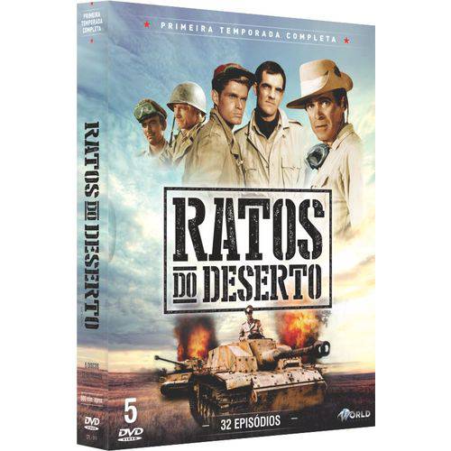 Box Ratos do Deserto, Primeira Temporada Completa, 5 Discos