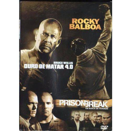 Box Rocky Balboa - Duro de Matar 4.0 - Prision Break (rgm)
