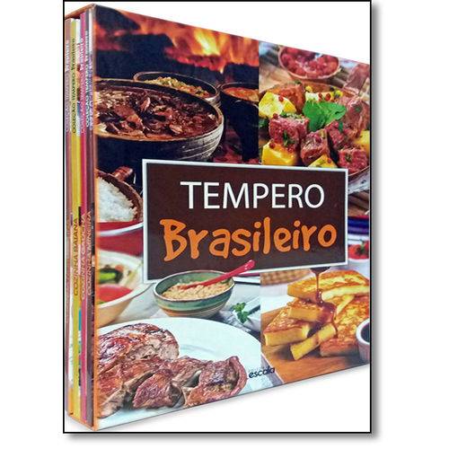 Box Tempero Brasileiro - 4 Volumes