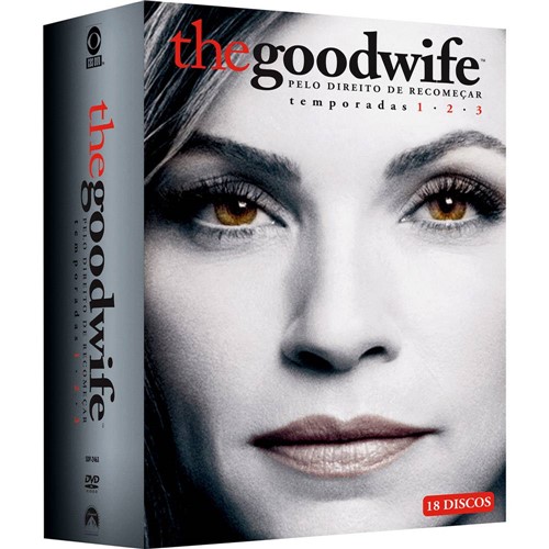 Box The Goodwife: Temporadas 1, 2 e 3 Completas (18 DVDs)