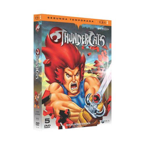 Box Thundercats , Segunda Temporada, Vol 01 ,5 Discos
