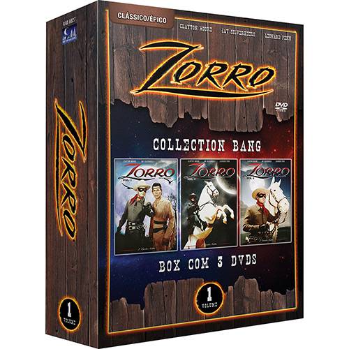 Box Zorro: Collection Bang - Volume 1 (3 DVDs)
