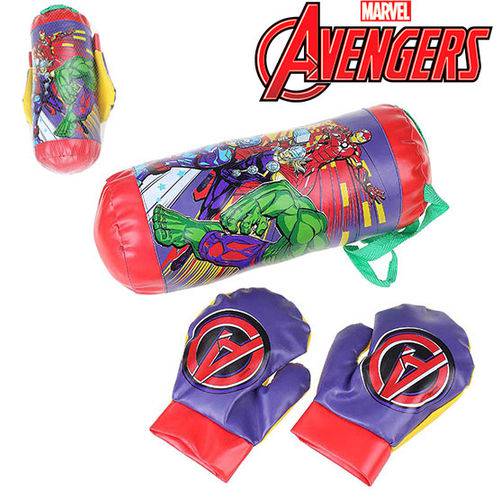 Boxe / Kit Esportivo com Luva Vingadores/Avengers 8788307