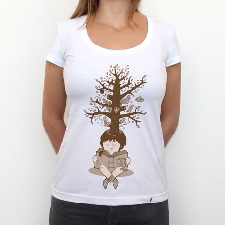 Boy Tree Dream - Camiseta Clássica Feminina