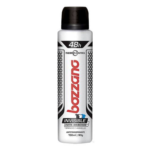 Bozzano - Desodorante Antitranspirante Aerossol Masculino Invisible - 150ml
