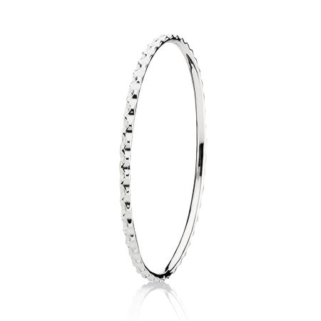 Bracelete Liquid Silver Ondas Pandora - 16 Cm