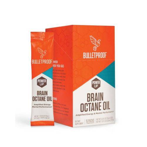 Brain Octane Oil 15 Sachês Mct Oil Bulletproof