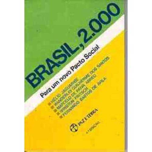 Brasil; 2.000 - para um Novo Pacto Social