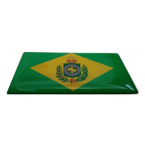 Brasil Império Monarquia Adesivo Resinado