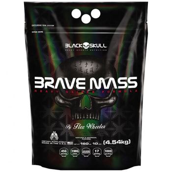Brave Mass Refil 4,54kg Chocolate - Black Skull