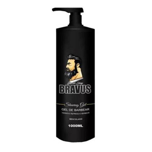 Bravus Barber Shop Shaving Gel de Barbear (1000ml)