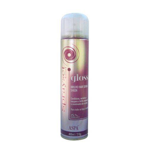 Brilho Gloss Hair Serum Sheen (400ml) - Sprayset Serinet (31) - Aspa