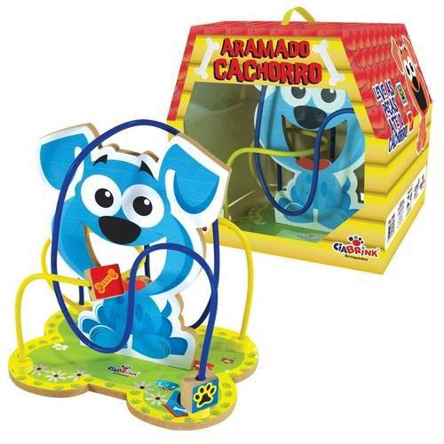 Brinquedo Aramado Infantil Cachorro Mdf 2908 Ciabr