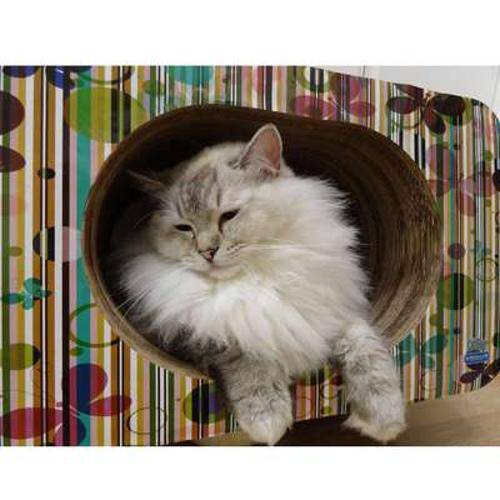 Brinquedo Arranhador Pet Games Cat Box Simples - Borboleta