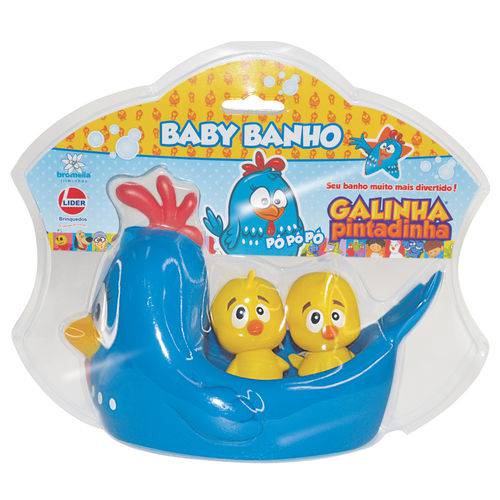 Brinquedo Baby Banho da Galinha Pintadinha 2260 - Lider