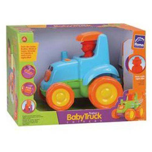 Brinquedo Baby Truck Roma-trator Azul - Ref 0210