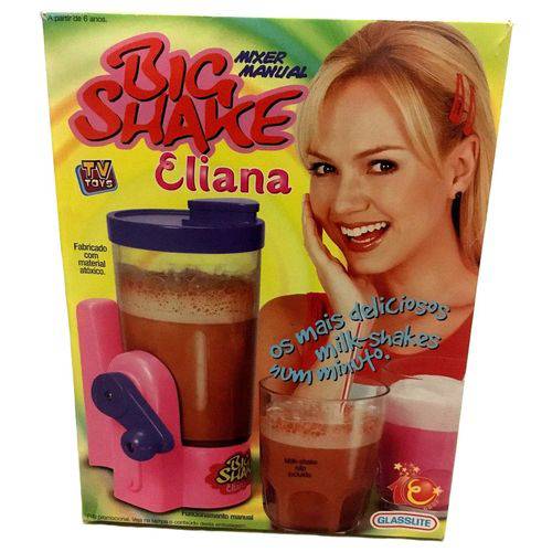 Brinquedo Big Shake da Eliana - Glasslite / Ano de Fabricação 2002