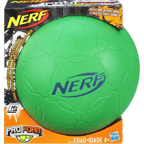 Brinquedo Bola de Futebol Nerf Sports Brasil - Hasbro