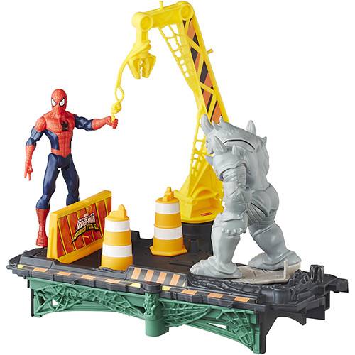Brinquedo Cenário Homem Aranha WC Rhino - Hasbro