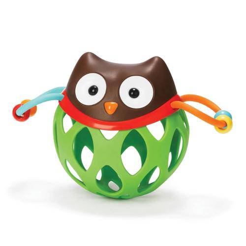 Brinquedo com Chocalho Roll Around Owl Skip Hop