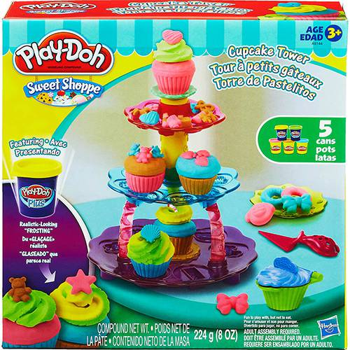 Brinquedo Conjunto Play-Doh Torre de Cupcake - Hasbro