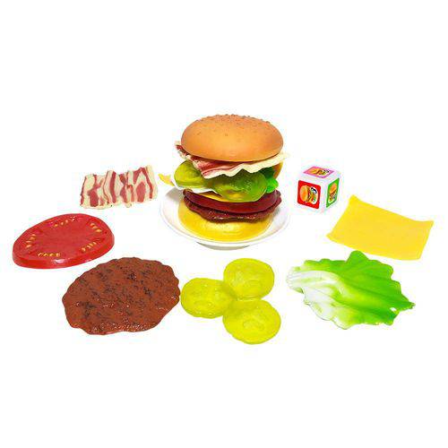 Brinquedo Creative Fun Empilha Burger Br646 - Multikids