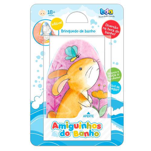 Brinquedo de Banho - Amiguinhos do Banho - Coelho - Toyster