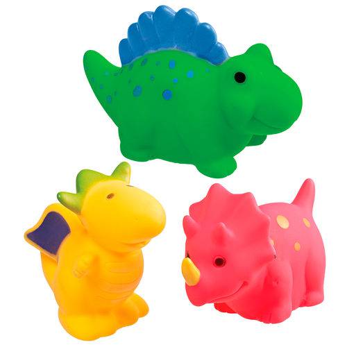 Brinquedo de Banho - Dinossauros Coloridos - Girotondo Baby
