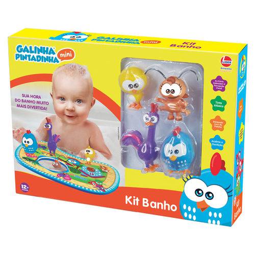 Brinquedo de Banho - Galinha Pintadinha - Líder