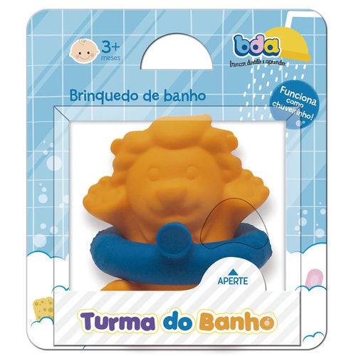 Brinquedo de Banho - Turma do Banho - Leão - Toyster