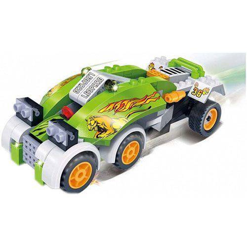Brinquedo de Montar Banbao Corrida Carro Leopardo 110 Pecas Ref.: 8616