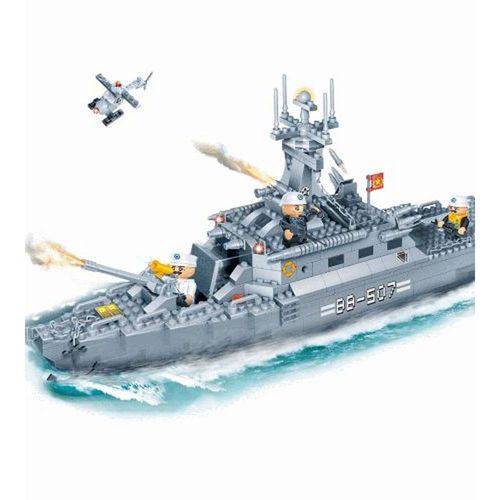 Brinquedo de Montar Banbao Forca Tatica Navio de Guerra 458 Pecas Ref.: 8415