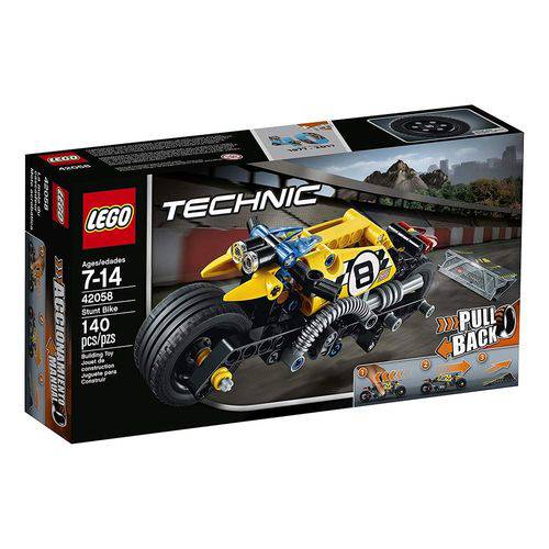 Brinquedo de Montar LEGO Technic Stunt Bicicleta 42058