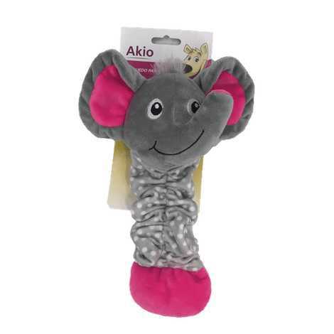 Brinquedo de Pelúcia - Elefante com Elástico - Akio