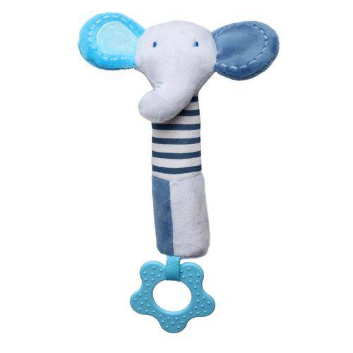 Brinquedo de Pelúcia Multisensorial Elefante Azul - Storki