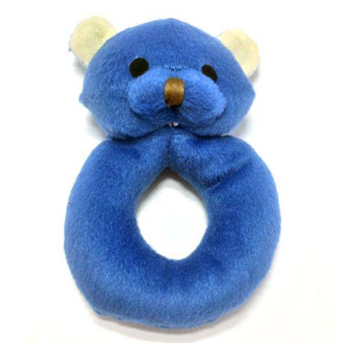 Brinquedo de Pelúcia Ursinho para Cachorro e Gato PetFit Azul