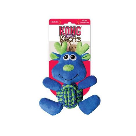 Brinquedo de Pelúcia Weave Knots Moose RK22 - Kong