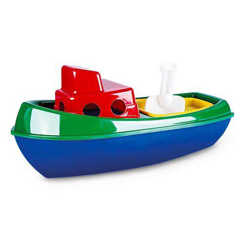 Brinquedo de Praia Barco Plástico com 3 Peças