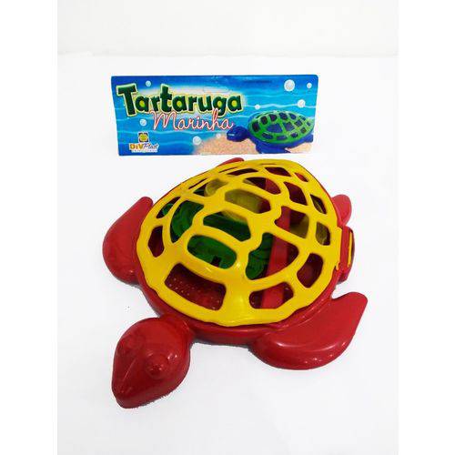 Brinquedo de Praia Tartaruga Marinha com 6 Peças
