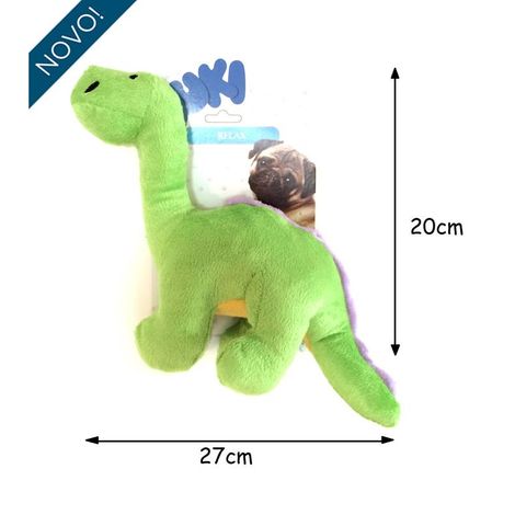 Brinquedo Dino de Pelúcia Verde - Duki