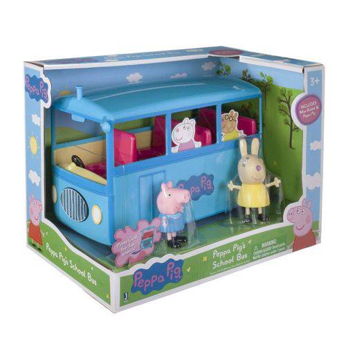 Brinquedo DTC Peppa Pig Onibus Escolar 4606