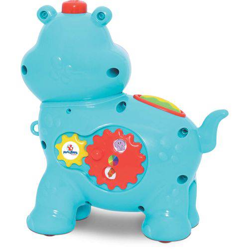 Brinquedo Educativo Amiguinho Comilao Hipopotamo Merco Toys Unidade