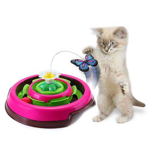 Brinquedo Gatos Cat Spin Rosa