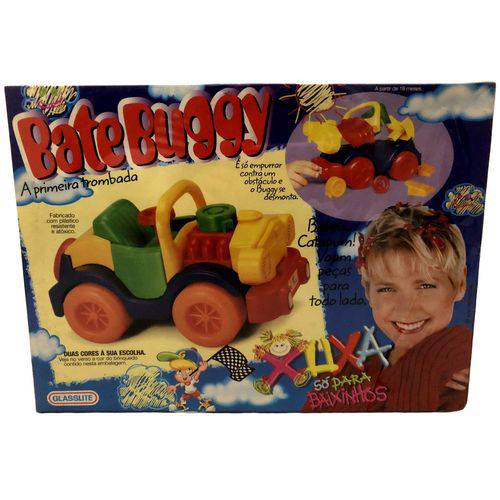 Brinquedo Infantil Carrinho Carro Bate Buggy - Montar e Desmontar - Xuxa só para Baixinhos - Ideal para Criança / Bebê - Glasslite